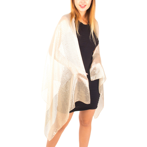 MARC ROZIER CORN SILK SCARF | WOMENS SIZE 160X69 - Picture 1 of 2